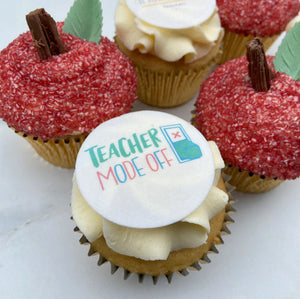 Gluten-Free End of School Teacher Gift Cupcakes
