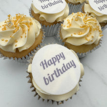 Load image into Gallery viewer, Gluten-Free Congrats Cupcakes (Personalised)
