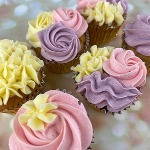 Free-From: Fancy Buttercream Swirls Cupcakes