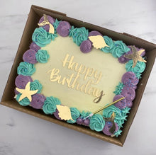 Load image into Gallery viewer, Mermaid Splash Birthday Cake