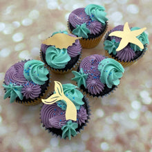 Load image into Gallery viewer, Mermaid Cupcakes
