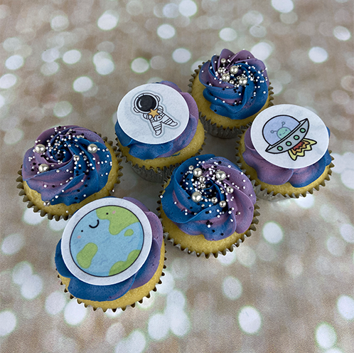 Space Explorer Cupcakes