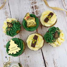 Load image into Gallery viewer, A Woodland Christmas Cupcakes