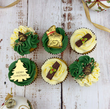 Load image into Gallery viewer, A Woodland Christmas Cupcakes