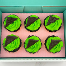 Load image into Gallery viewer, Minty After Eight Cupcakes