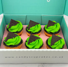 Load image into Gallery viewer, Minty After Eight Cupcakes
