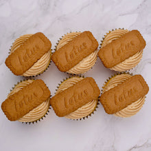 Load image into Gallery viewer, Lotus Biscoff Cupcakes