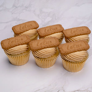Lotus Biscoff Cupcakes