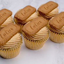 Load image into Gallery viewer, Lotus Biscoff Cupcakes