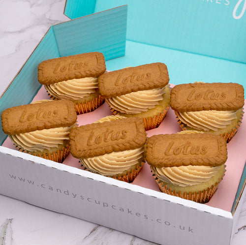 Lotus Biscoff Cupcakes