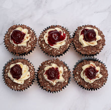 Load image into Gallery viewer, Black Forest Gateau Cupcakes