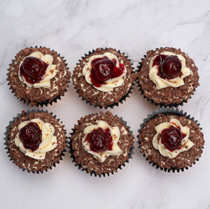 Black Forest Gateau Cupcakes