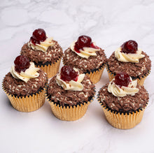 Load image into Gallery viewer, Black Forest Gateau Cupcakes