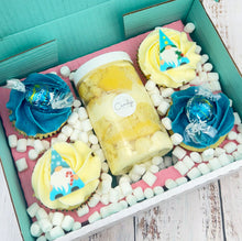 Load image into Gallery viewer, Blue Christmas Treat Box