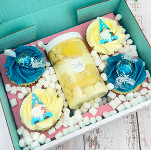 Blue Christmas Treat Box