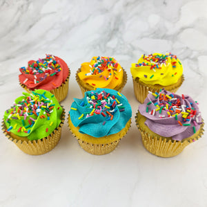 Born This Cake Pride Cupcakes