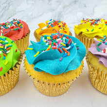 Load image into Gallery viewer, Born This Cake Pride Cupcakes