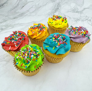 Born This Cake Pride Cupcakes