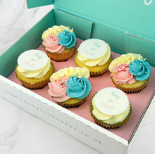 Load image into Gallery viewer, Gender Reveal Cupcakes