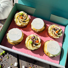 Load image into Gallery viewer, Halloween Half Branded Logo Cupcakes