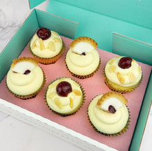 Load image into Gallery viewer, Cherry Bakewell Cupcakes