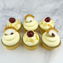 Load image into Gallery viewer, Cherry Bakewell Cupcakes