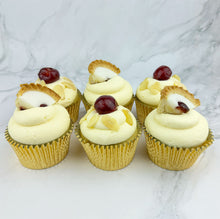 Load image into Gallery viewer, Cherry Bakewell Cupcakes
