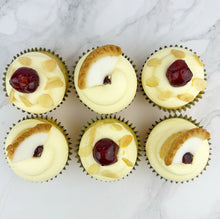 Load image into Gallery viewer, Cherry Bakewell Cupcakes