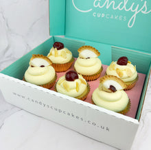 Load image into Gallery viewer, Cherry Bakewell Cupcakes