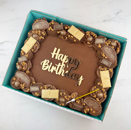 Chocolate Heaven Birthday Cake