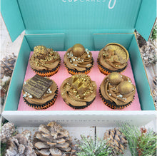 Load image into Gallery viewer, Christmas Chocolate Box Cupcakes
