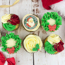 Load image into Gallery viewer, Traditional Festive Cupcakes