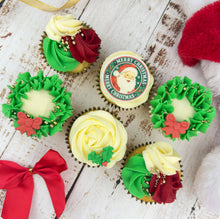 Load image into Gallery viewer, Traditional Festive Cupcakes
