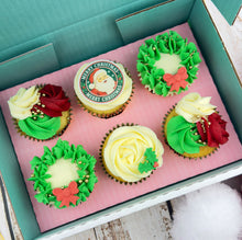Load image into Gallery viewer, Traditional Festive Cupcakes
