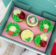 Load image into Gallery viewer, Traditional Festive Cupcakes