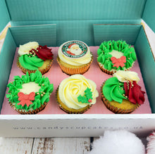 Load image into Gallery viewer, Traditional Festive Cupcakes