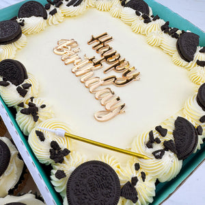 Cookies & Cream Birthday Cake