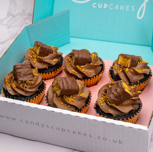 Crunchie Cupcakes