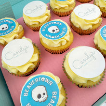 Load image into Gallery viewer, Fully Branded Double Logo Cupcakes (Free-From)