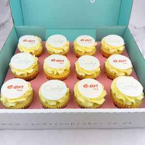Fully Branded Double Logo Cupcakes (Free-From)