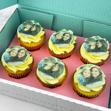 Load image into Gallery viewer, Gentle Bakes Double Photo Upload Cupcakes