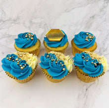 Load image into Gallery viewer, Fancy Blue Royale Cupcakes