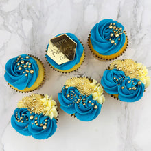 Load image into Gallery viewer, Fancy Blue Royale Cupcakes