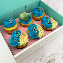 Load image into Gallery viewer, Fancy Blue Royale Cupcakes