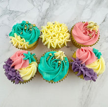 Load image into Gallery viewer, Fancy Buttercream Swirls Cupcakes