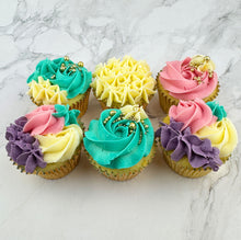 Load image into Gallery viewer, Fancy Buttercream Swirls Cupcakes