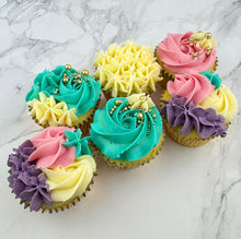 Load image into Gallery viewer, Fancy Buttercream Swirls Cupcakes