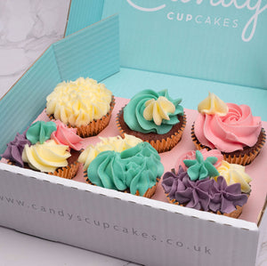 Fancy Buttercream Swirls Cupcakes