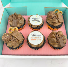 Load image into Gallery viewer, Fully Loaded Father&#39;s Day Cupcakes