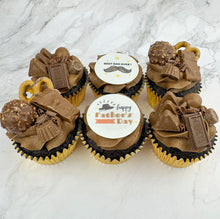Load image into Gallery viewer, Fully Loaded Father&#39;s Day Cupcakes